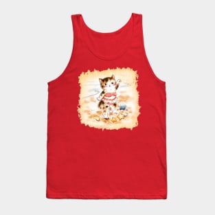 Bikini cat lady Tank Top